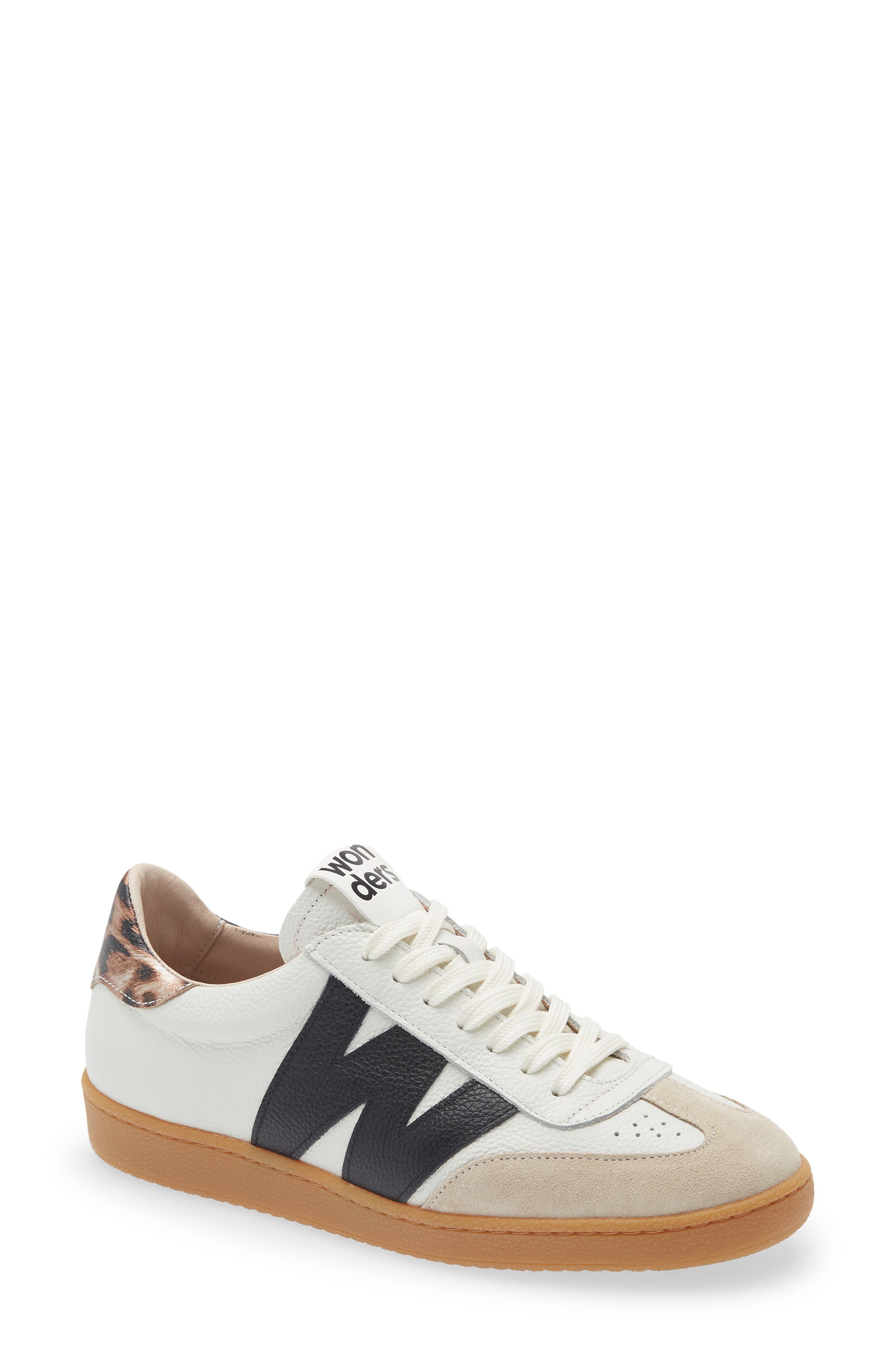Wonders Lace-up Sneaker, Main, color, Beige/ Off-White