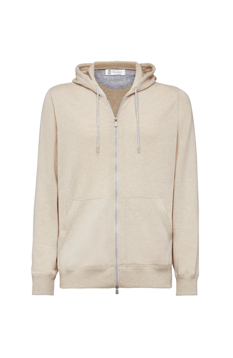 Sweatshirt-style cardigan