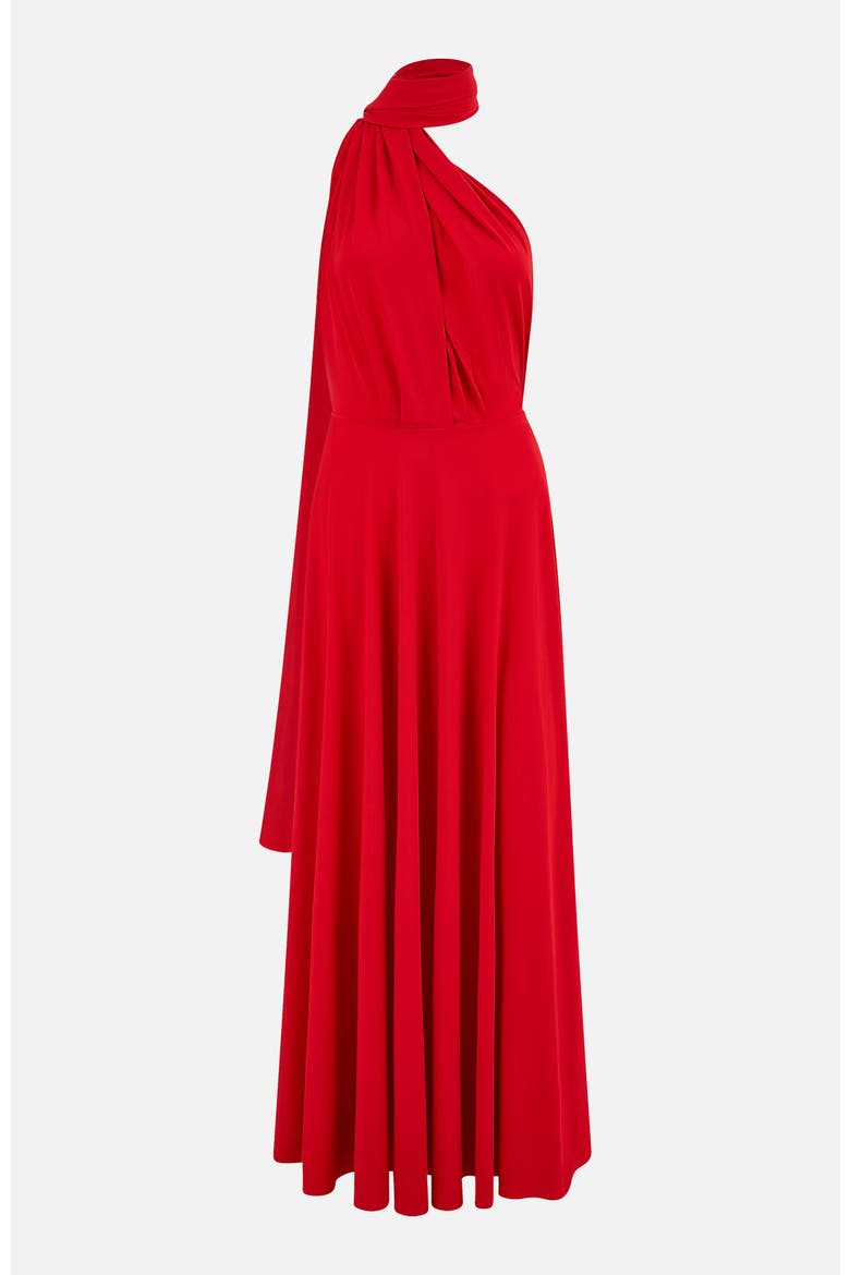 Jersey Stretch Multiway Maxi Dress, Alternate, color, Red