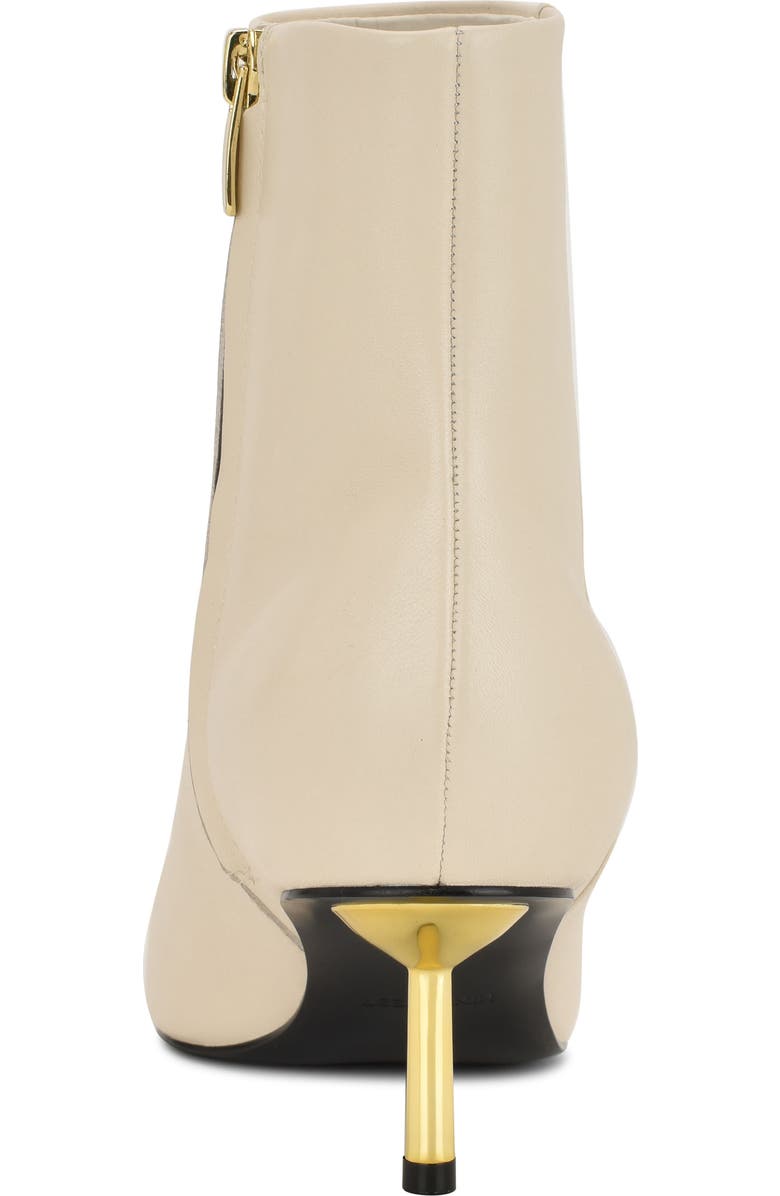 Nine West Hamesa Pointed Toe Bootie, Alternate, color, Ivory