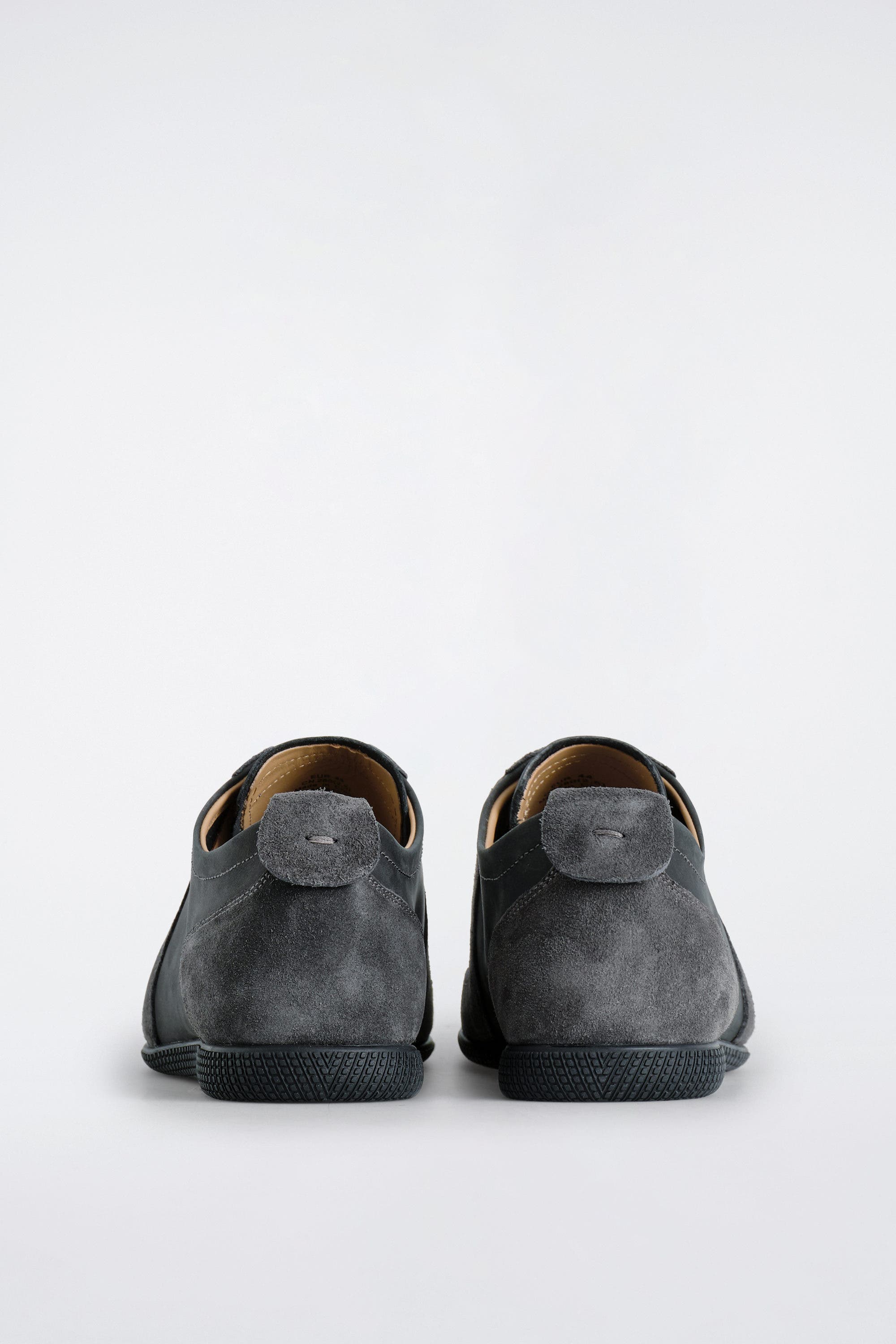 COS Nubuck And Suede Sneakers, Alternate, color, Gray