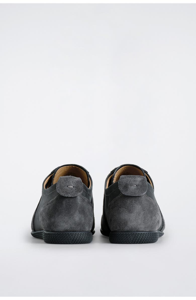 COS Nubuck And Suede Sneakers, Alternate, color, Gray