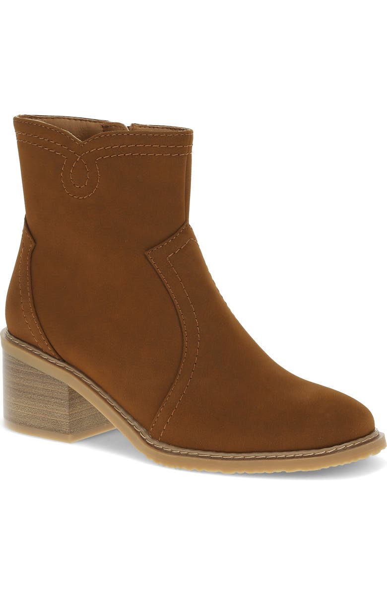 BARETRAPS Calloway Block Heel Bootie, Main, color, Nutshell