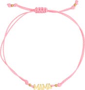 Adornia Mama Adjustable Cord Bracelet