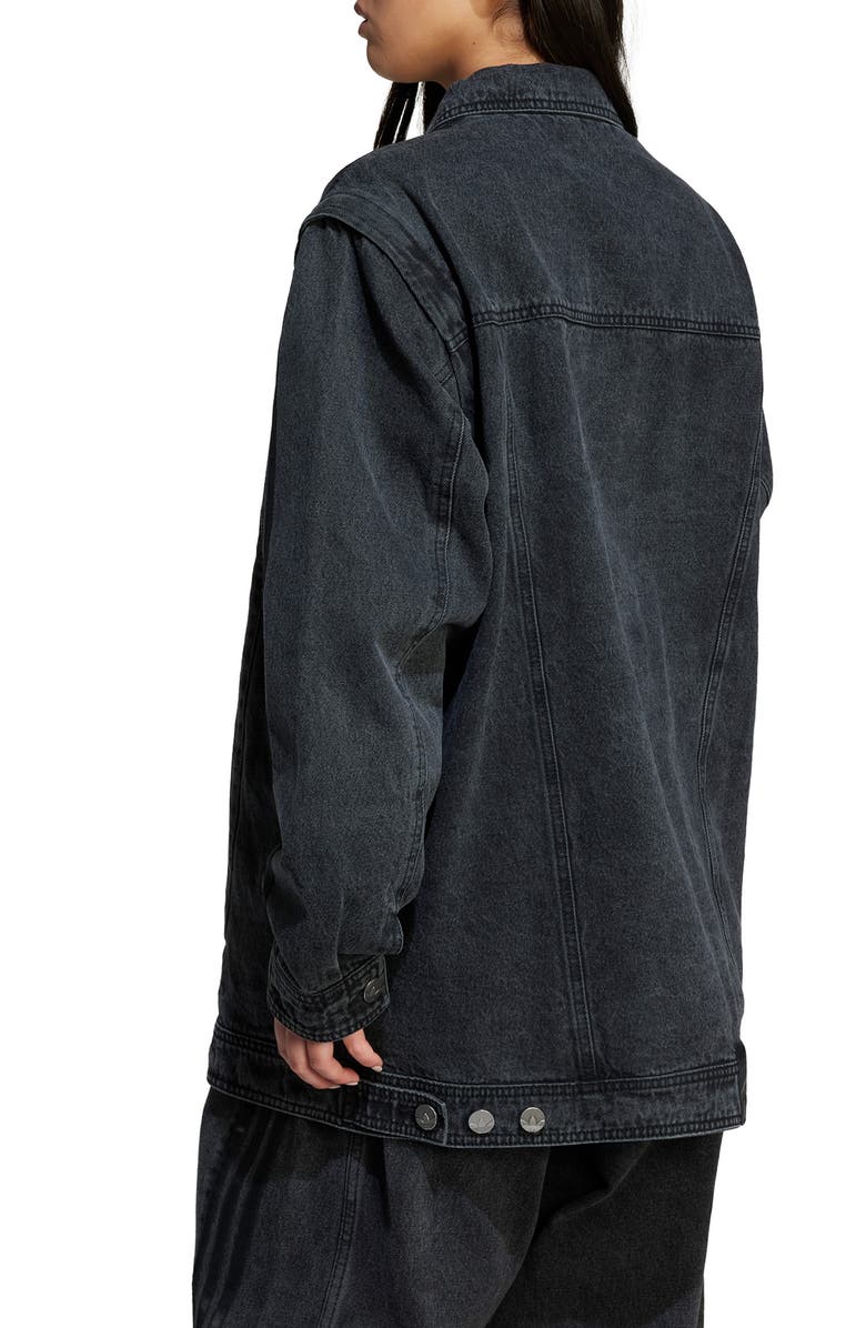 adidas Originals Adilenium Season 3 Denim Shirt Jacket, Alternate, color, 