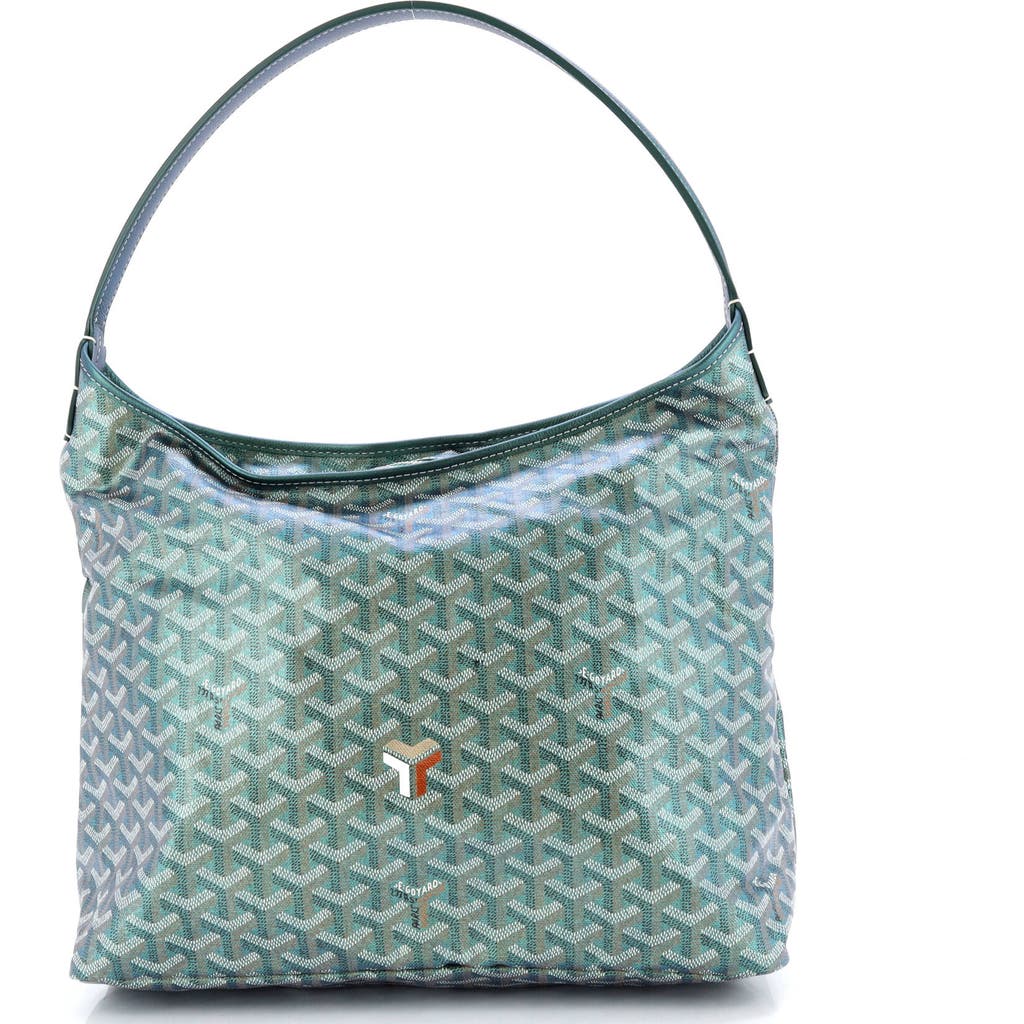 Pre-owned Goyard Goyard Boheme Hobo Iridescent Coated Canvas In Multi