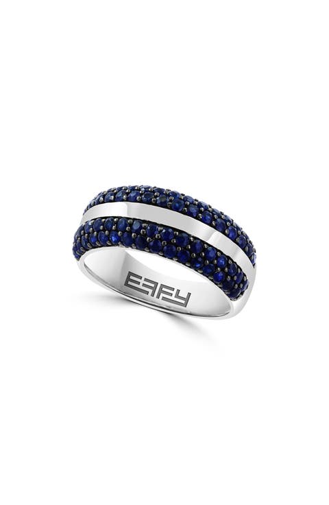 Sapphire Band Ring