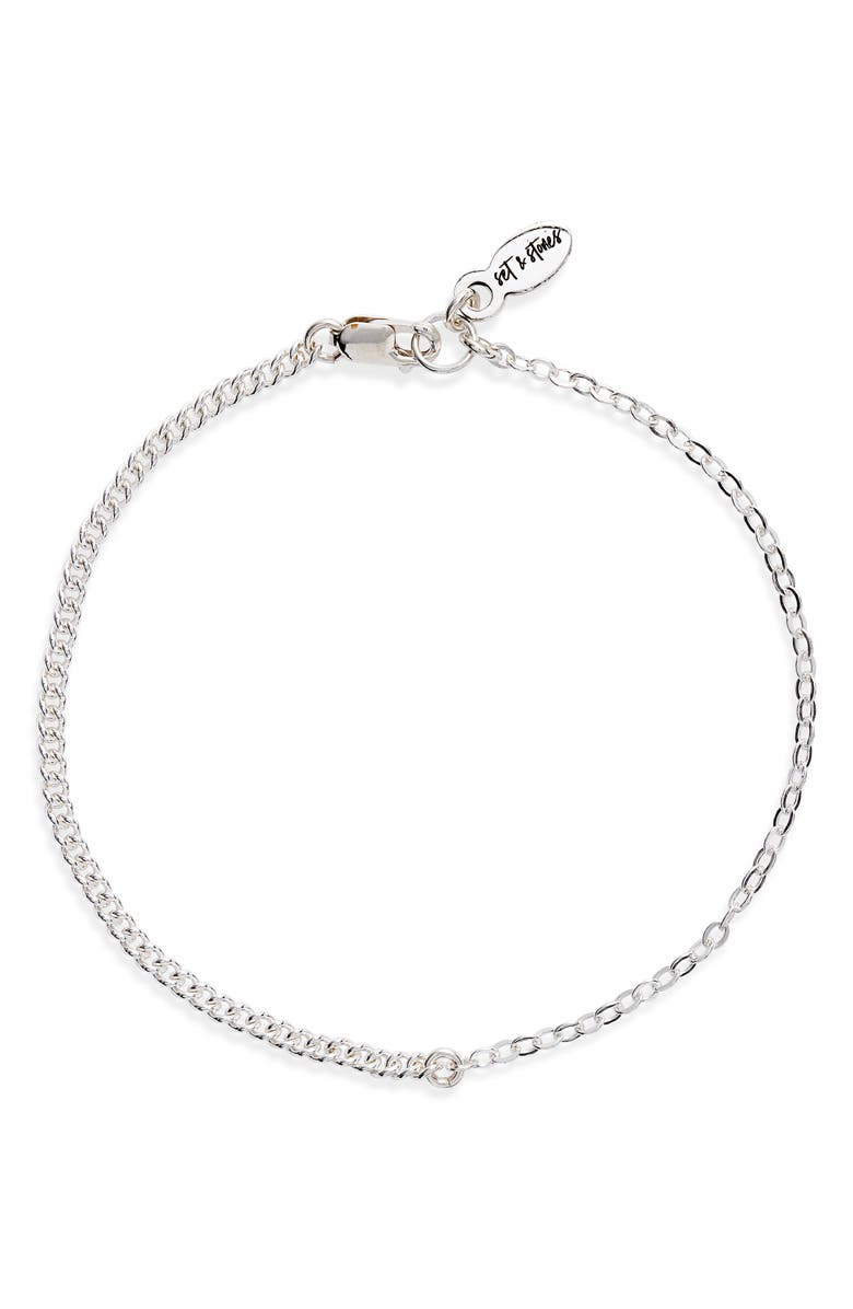 Set & Stones Jane Chain Link Braccelet, Main, color, 