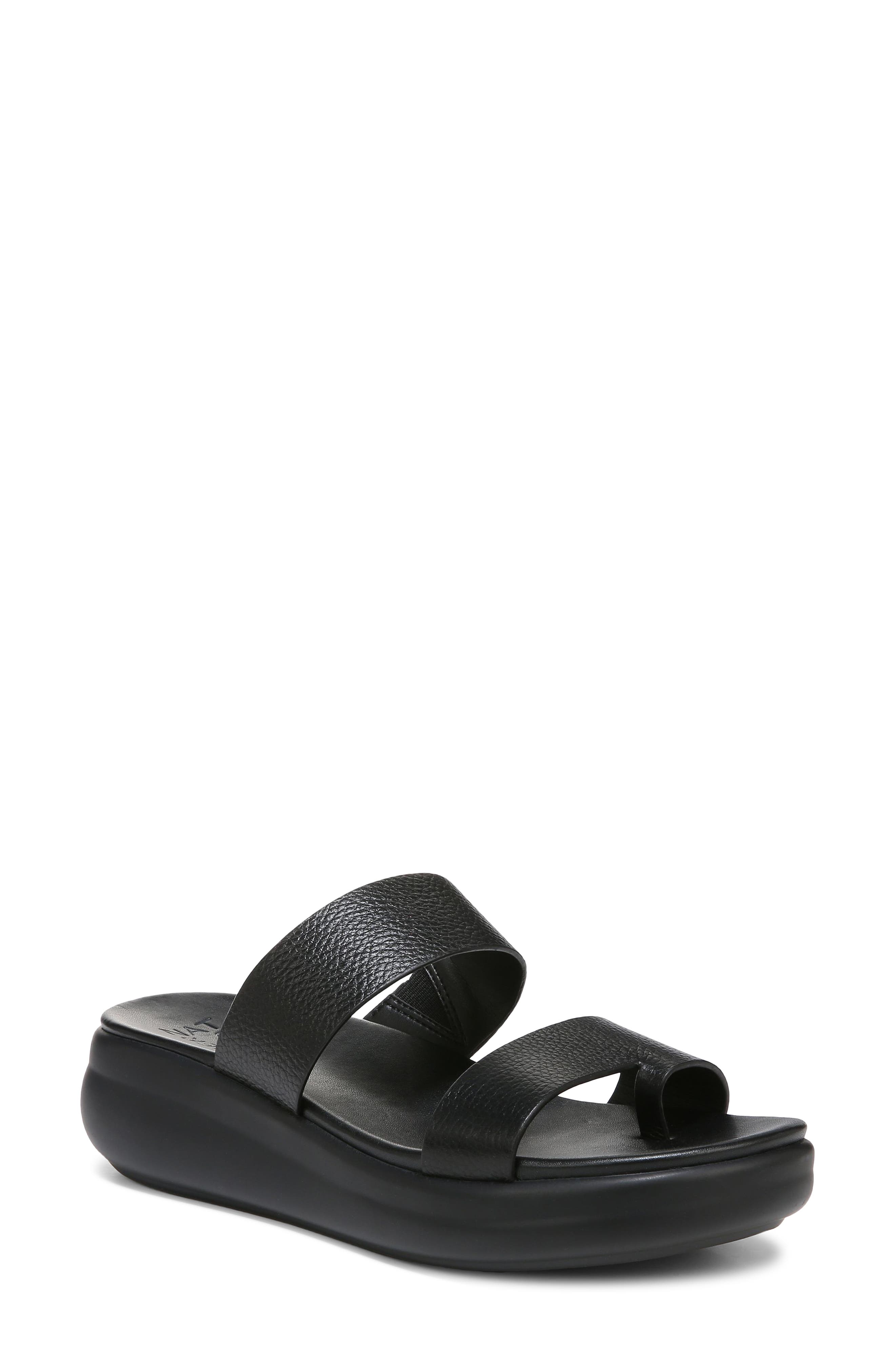 Naturalizer Genn-Drift Platform Slide Sandal, Main, color, 