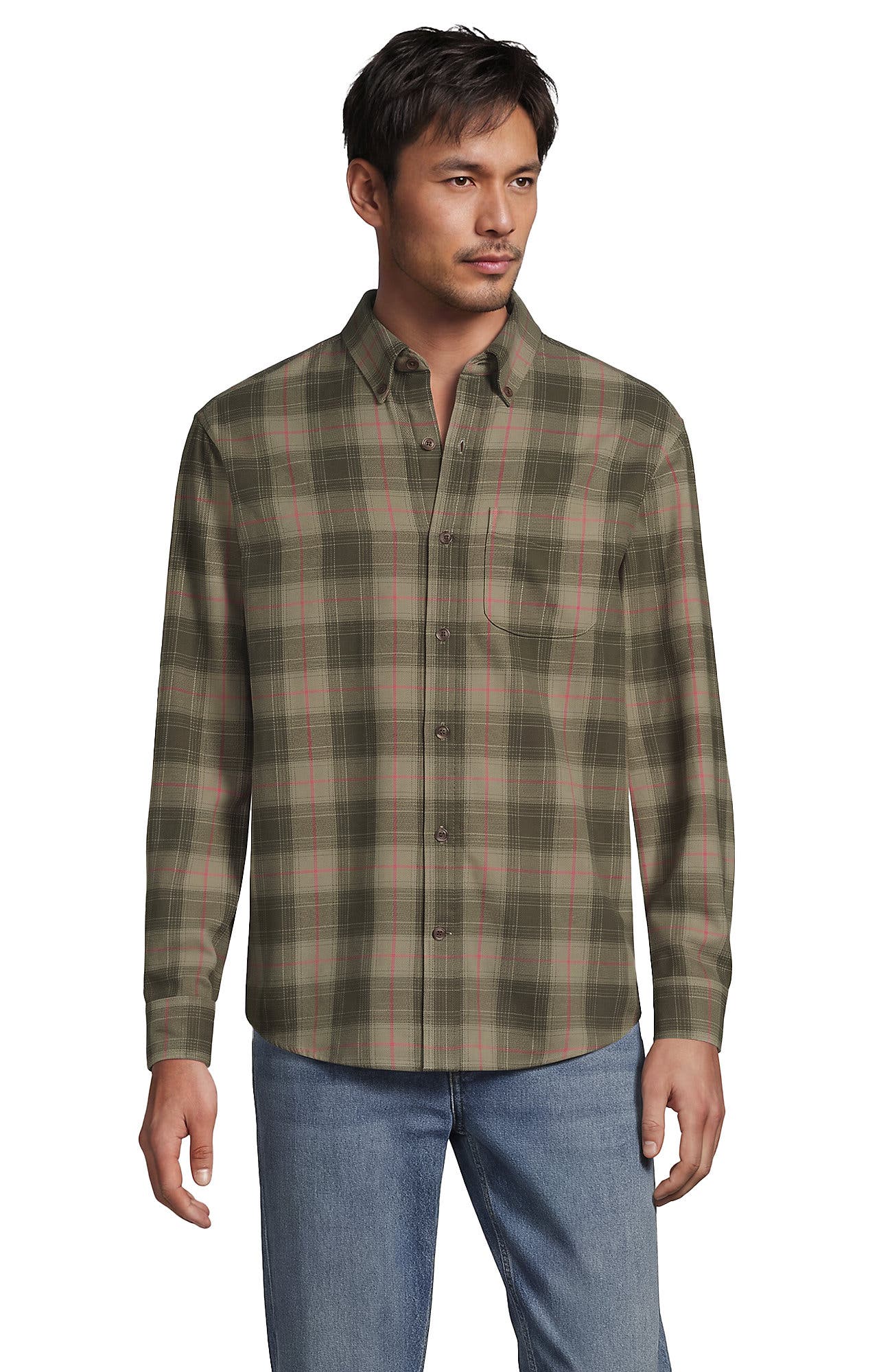 Forest Moss/Redwood Tartan