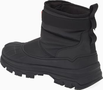 ★HUNTER★ WOMEN Original Intrepid Short Snow Boots Black WF Hunter Women's Intrepid Insulated Short Snow Boots, Black,8