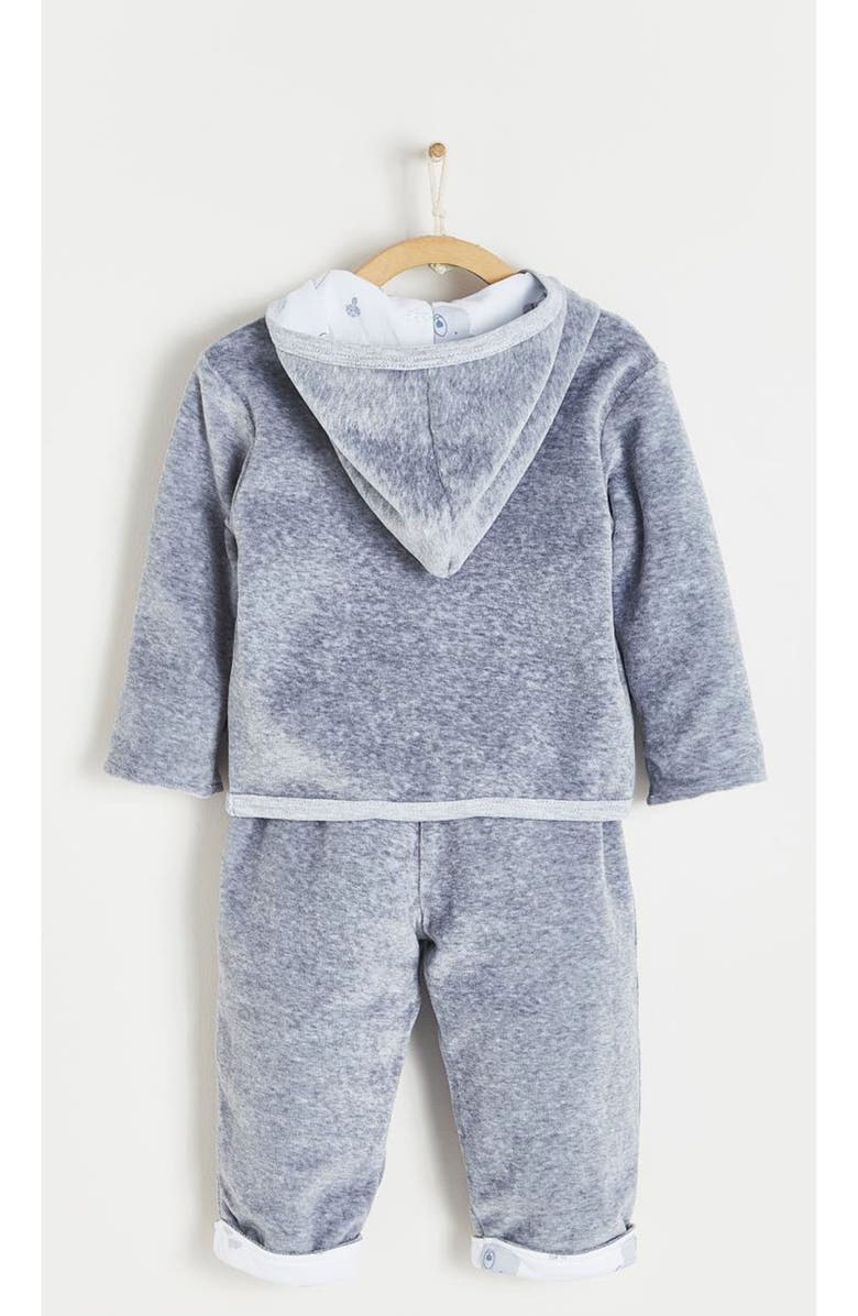 Babycottons Premium Peruvian Pima Cotton Archie Plush Set For Infant, Alternate, color, 