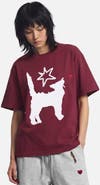 AELFRIC EDEN Fuzzy Cat Star Tee