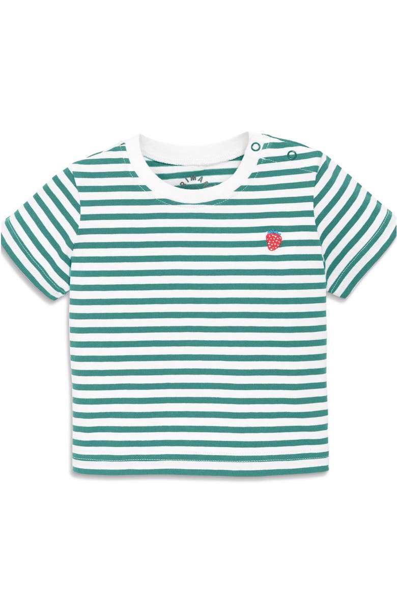Primary Baby Embroidered Stripe Tee, Main, color,