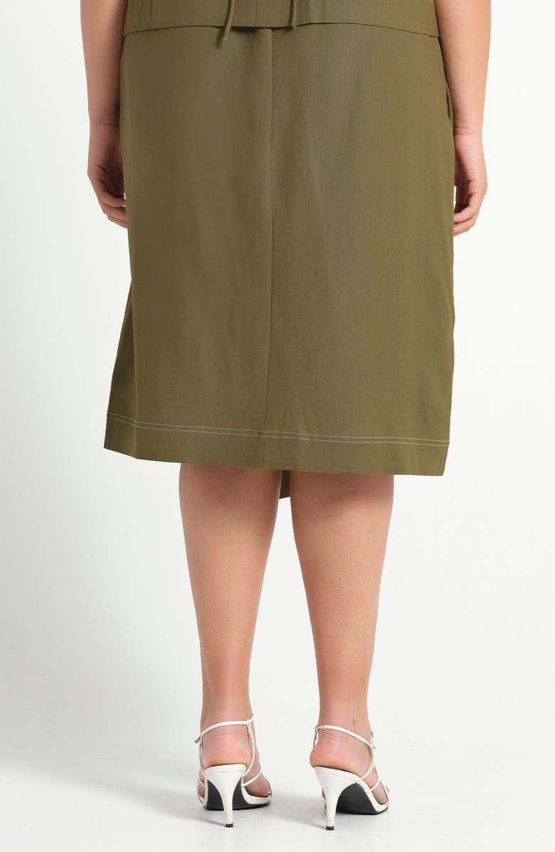 Estelle Sonnet Wrap Skirt, Alternate, color, 
