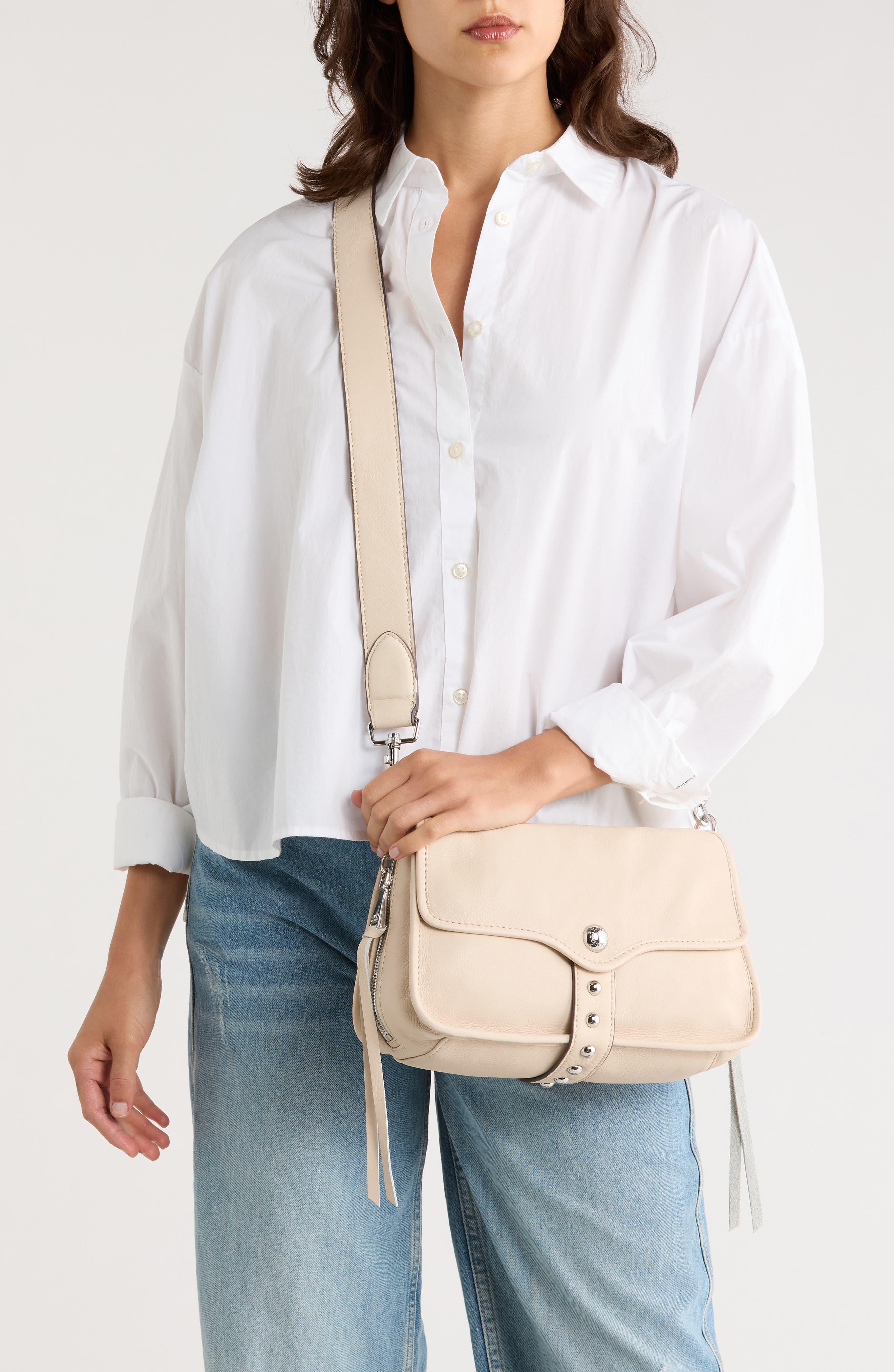 AIMEE Great Escape Crossbody Bag, Alternate, color, Bone