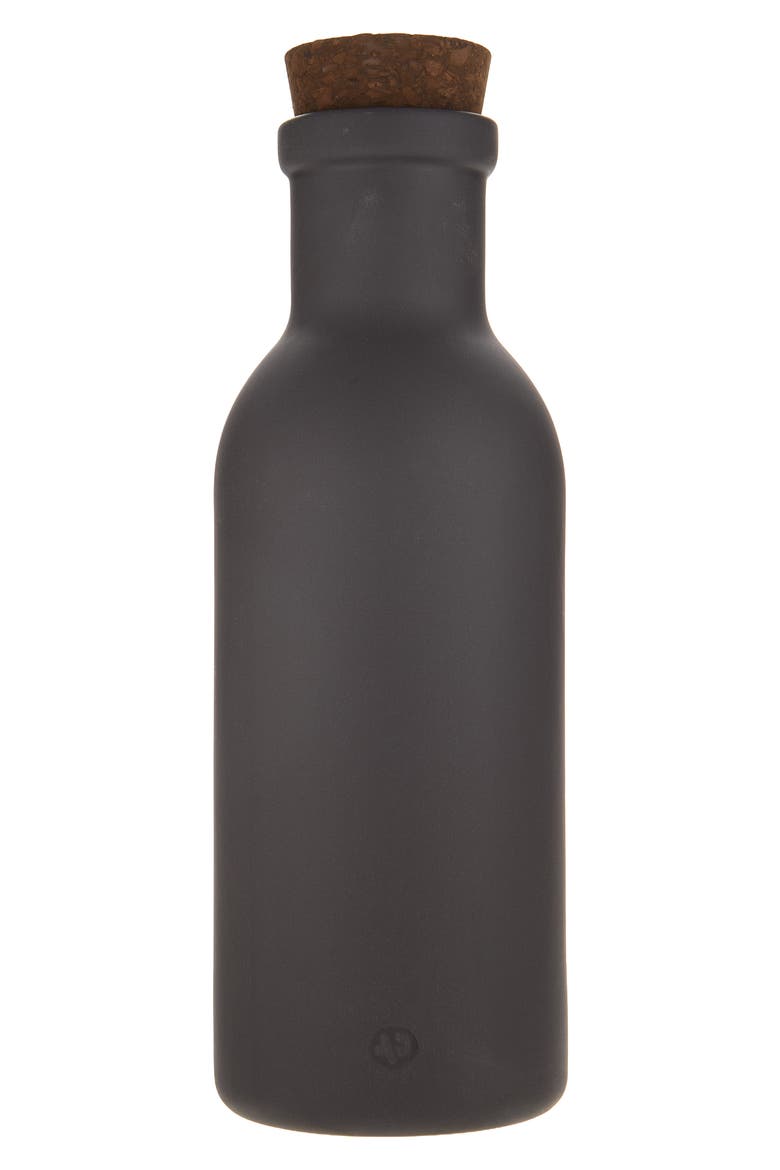 Colombo Porcelain Bottle, Main, color, BLACK