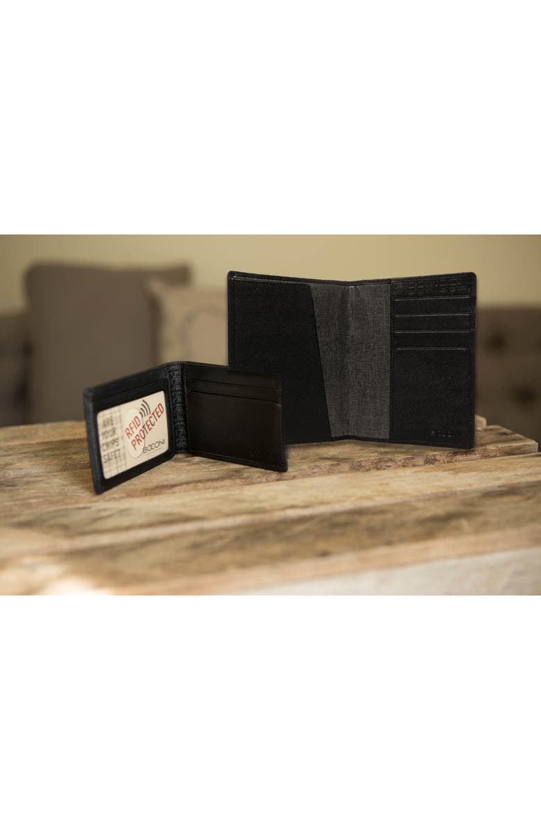 BOCONI Grant Slimster Leather Wallet, Alternate, color, 