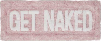 Get Naked Statement Bath Rug