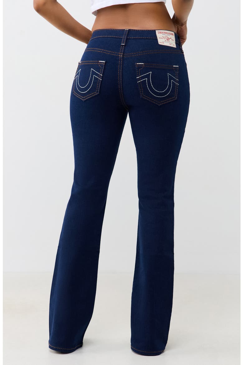 Becca Mid Rise Bootcut Jeans, Alternate, color, RINSE WASH