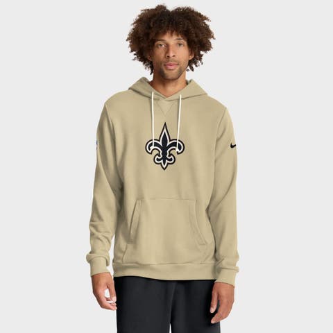 Men's Nike Gold New Orleans Saints Sideline Standard Issue Alt 2 Dri-FIT Hoodie
