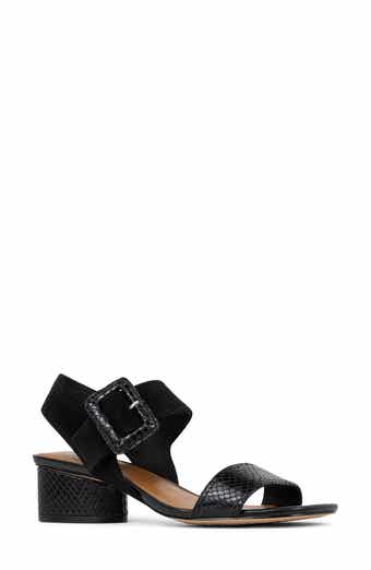 Donald Pliner Oversize Buckle Slingback Sandal