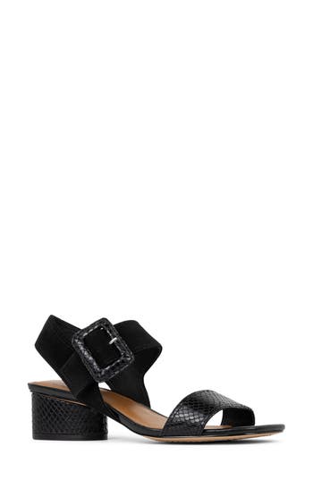 DONALD PLINER DONALD PLINER OVERSIZE BUCKLE SLINGBACK SANDAL 