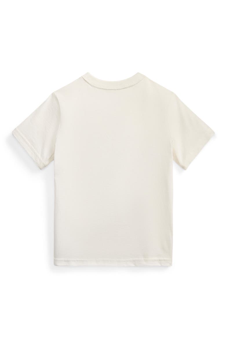Kids' Polo Bear Cotton Graphic T-Shirt, Alternate, color, DECK WASH WHITE