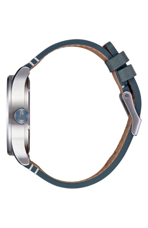 Nixon The Sentry Leather Strap Watch, 42mm In Multi