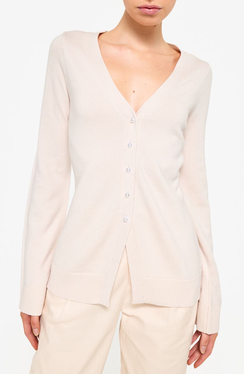 CAMI NYC Narin Merino Wool Cardigan, Main, color, 