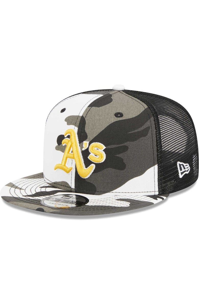 New Era Men's New Era Camo Oakland Athletics Urban Camo Trucker 9FIFTY Snapback Hat, Main, color, Camo