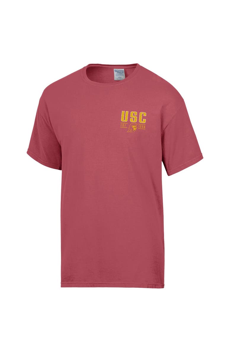 ComfortWash Men's ComfortWash Cardinal USC Trojans Big Name T-Shirt, Alternate, color, Cardinal