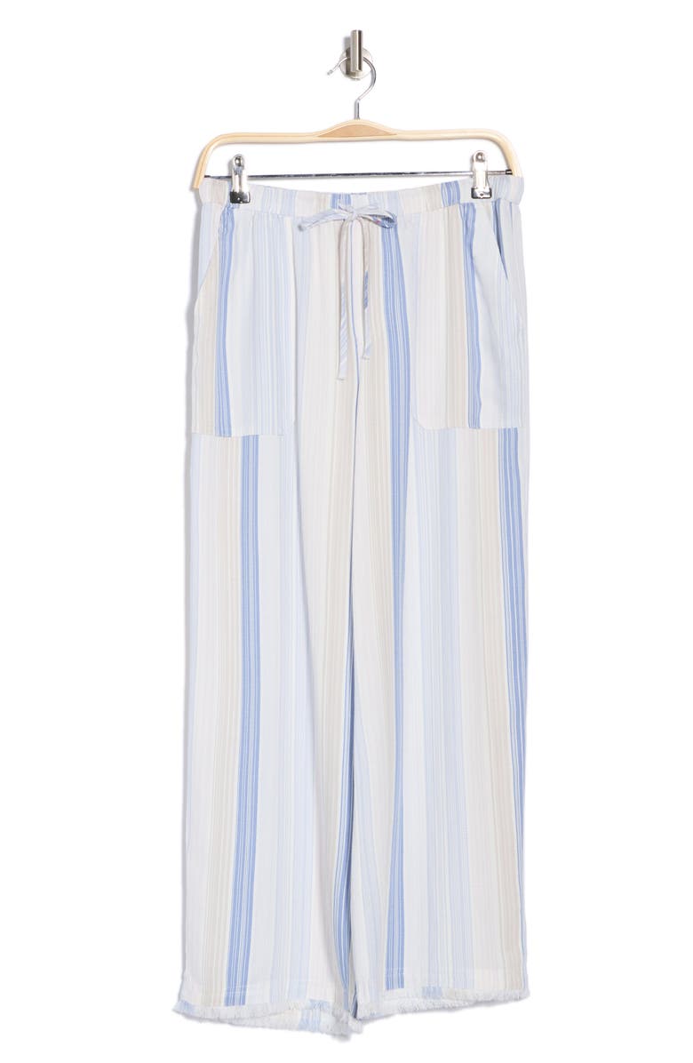 Splendid Liam Stripe Crop Wide Leg Pants, Alternate, color, 
