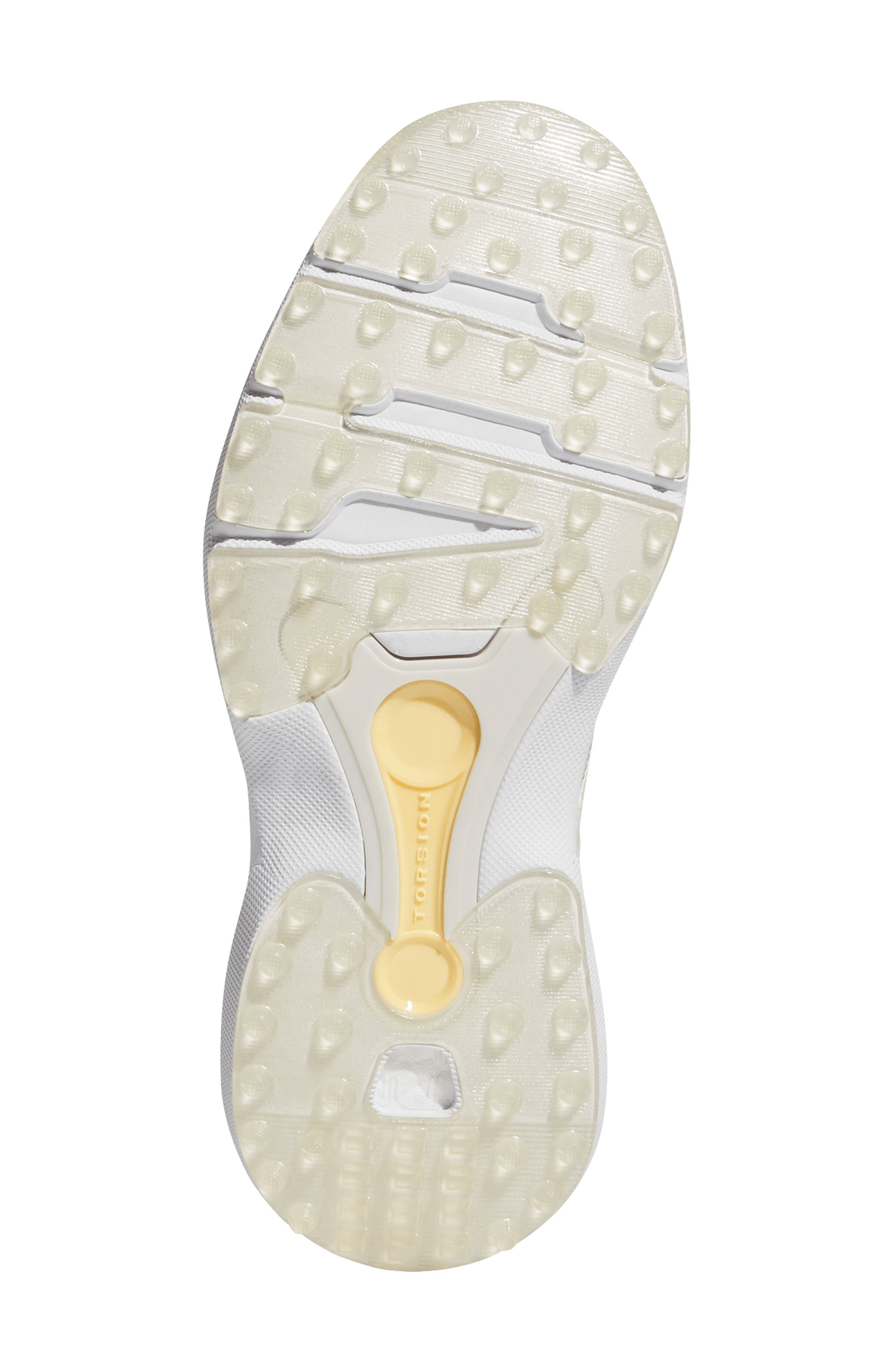 adidas MC70 Golf Shoe, Alternate, color, White/ Alumina/ Ice Tangerine