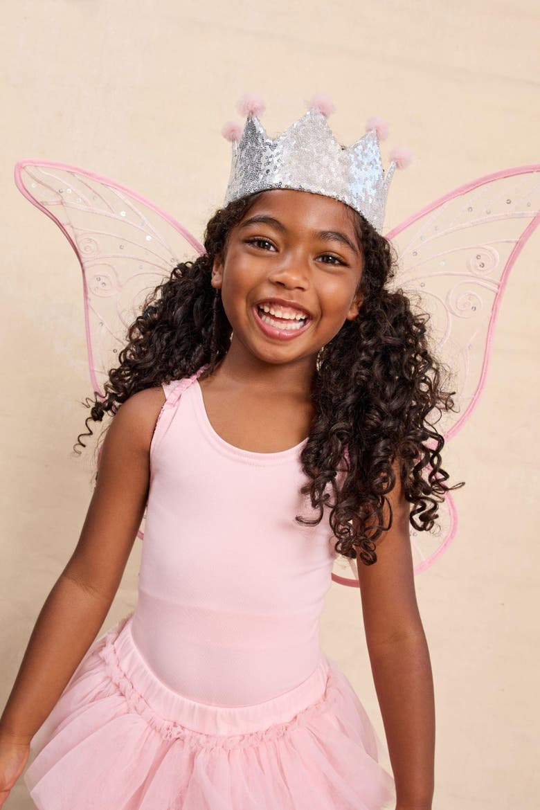 Pink & Silver Crown for Girls, Alternate, color, Pink
