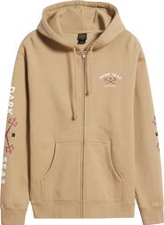 DARK SEAS Headmaster III Zip Fleece Hoodie