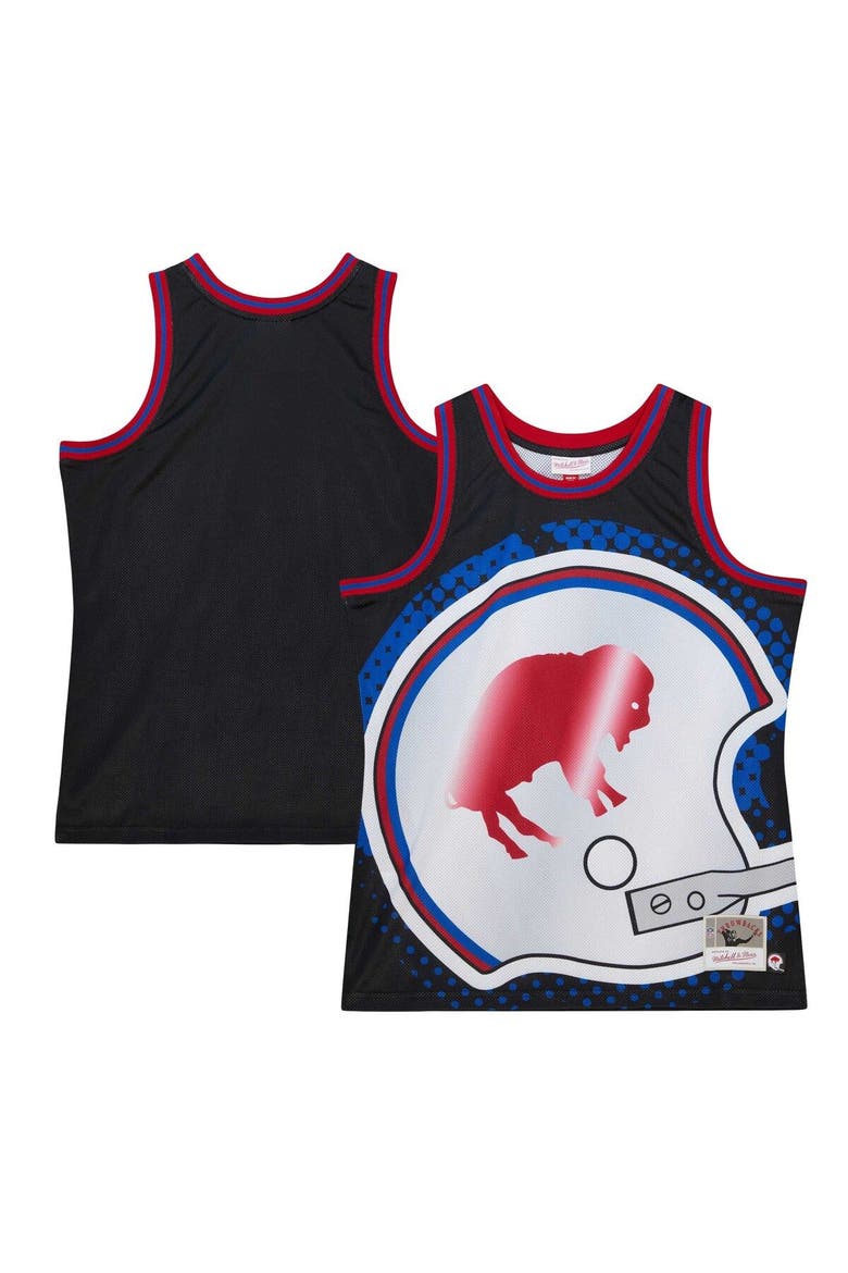Men's Mitchell & Ness Black Buffalo Bills Big Face 7.0 Fashion Tank Top, Main, color, Black