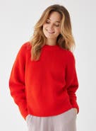 Majestic Filatures Merino Rib Long Sleeve Crewneck