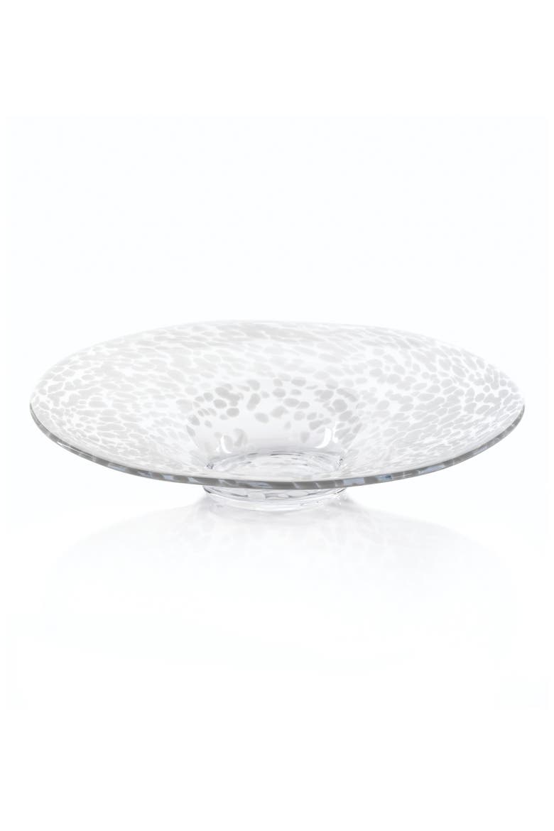 Orani Confetti Centerpiece Bowl, Main, color, CLEAR/ WHITE