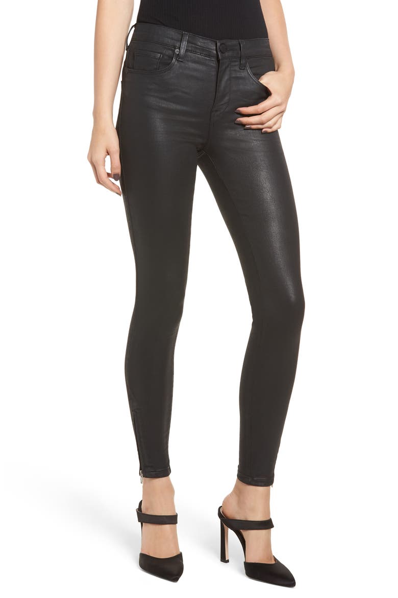 The Bond Coated Skinny Jeans, Main, color, SPARTACUS