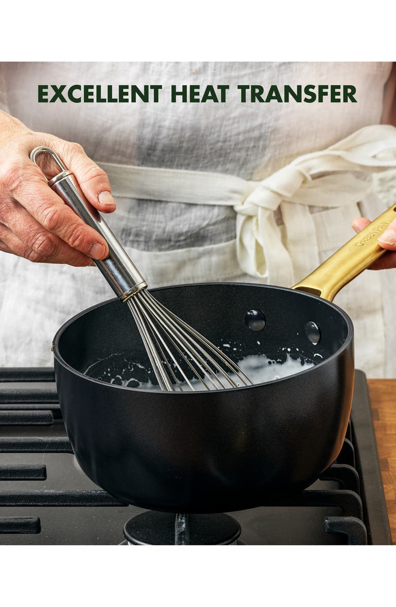 GreenPan Reserve Black 4-Piece Hard Anodized Aluminum Ceramic Nonstick Pan Set, Alternate, color, 