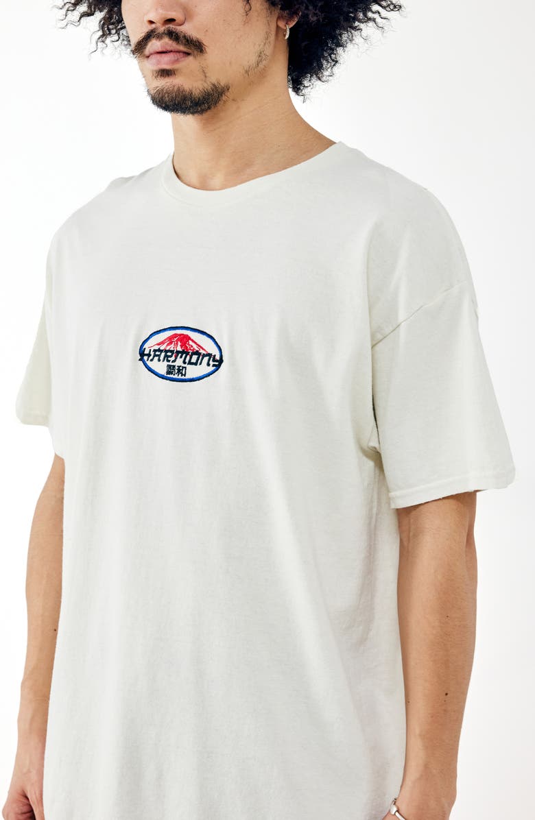 BDG Urban Outfitters Harmony Embroidered Cotton T-Shirt, Alternate, color,