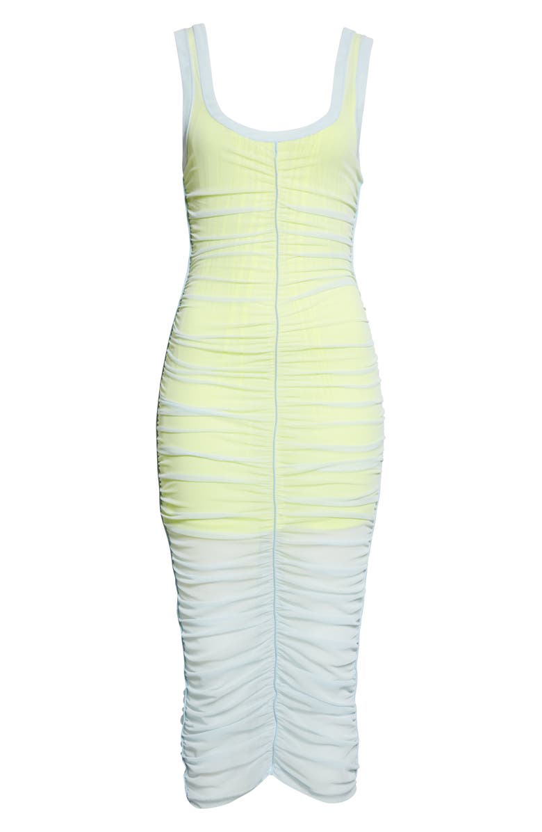 Alexander Wang Double Layer Midi Tank Dress, Alternate, color, 