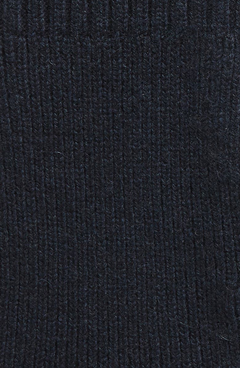 Vince Shaker Stitch Wool & Cashmere Gloves, Alternate, color, 410Nvy