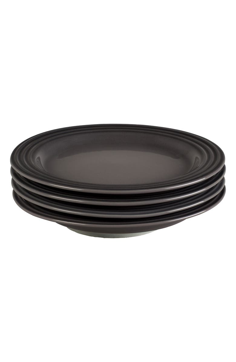 Le Creuset Set of 4 8 1/2-Inch Salad Plates, Main, color, 