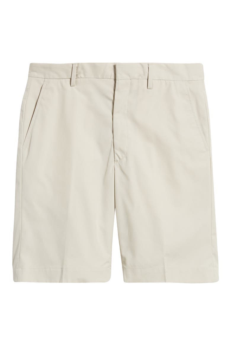 Prime Pleated Poplin Shorts, Alternate, color, LIGHT TAN