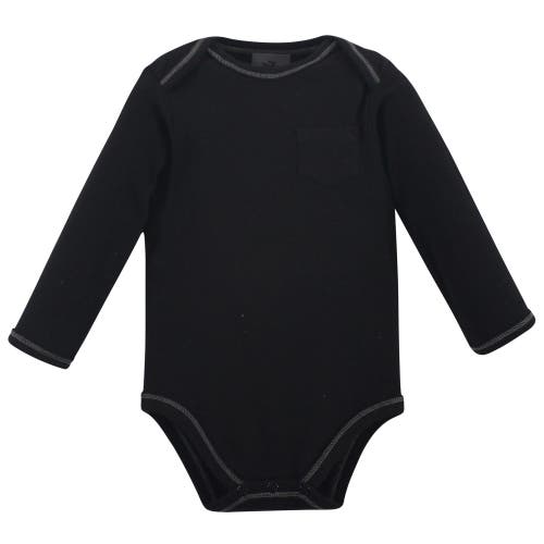 Touched By Nature 5pk Long Sleeve Organic Bodysuits In Multi