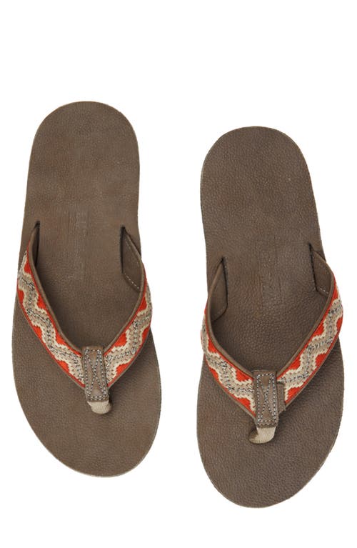 Hari Mari Fields Camino Flip Flop In Ash