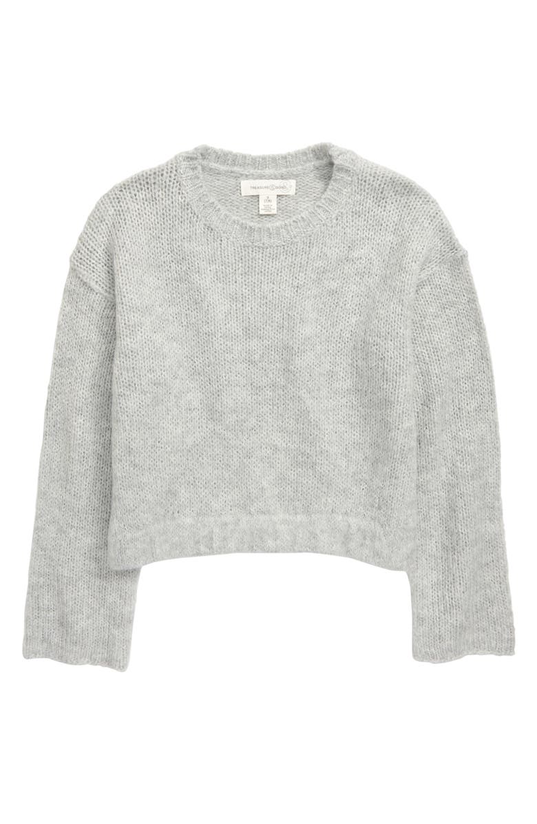 Treasure & Bond Flare Sleeve Sweater, Main, color, 