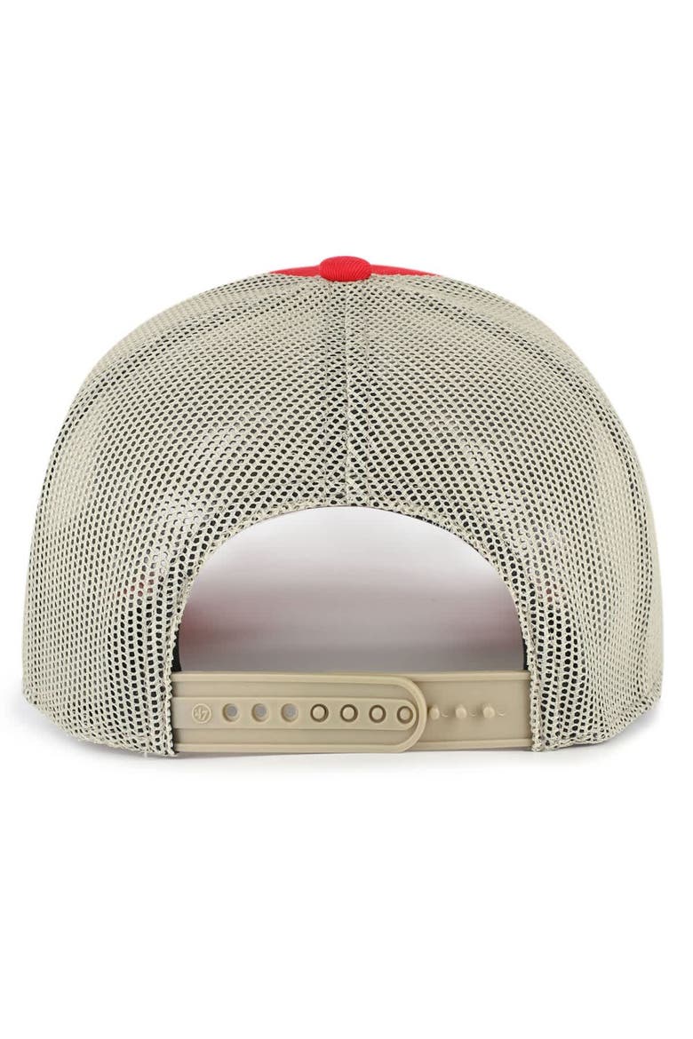 Men's '47 Red NC State Wolfpack Arid Adjustable Trucker Hat, Alternate, color, Red